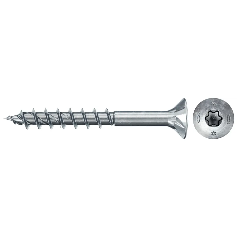 Fischer Spanplattenschraube 3,5x45 PowerFast FPF II CTP BC, Senkkopf, Innenstern TX. Teilgewinde