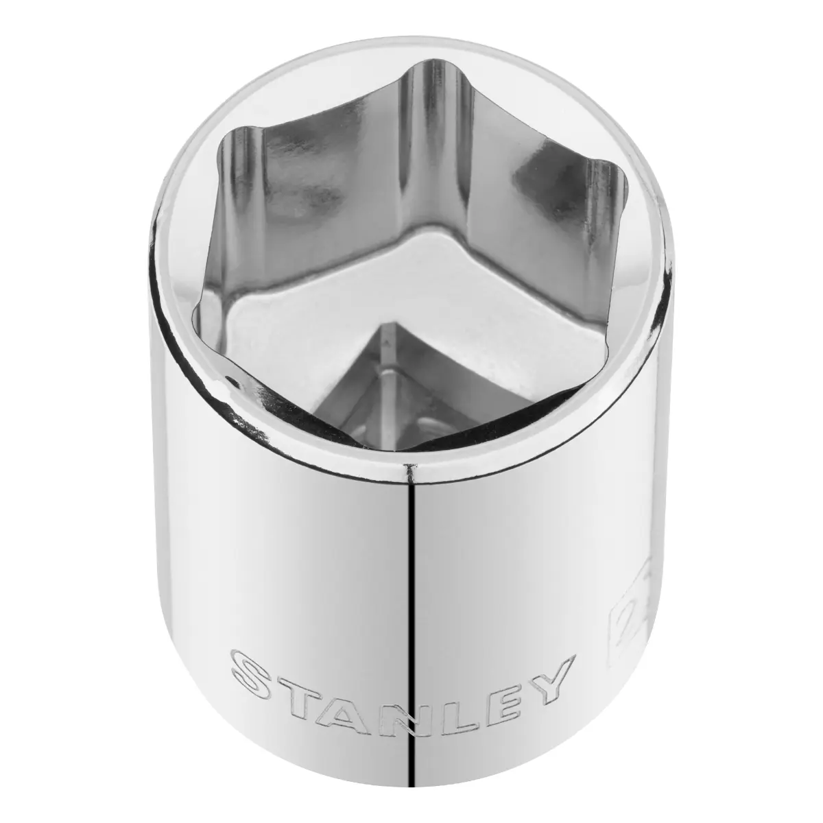STANLEY 1/2 Zoll 6-Kant Stecknuss 27 mm mit MaxiDrive-Profil