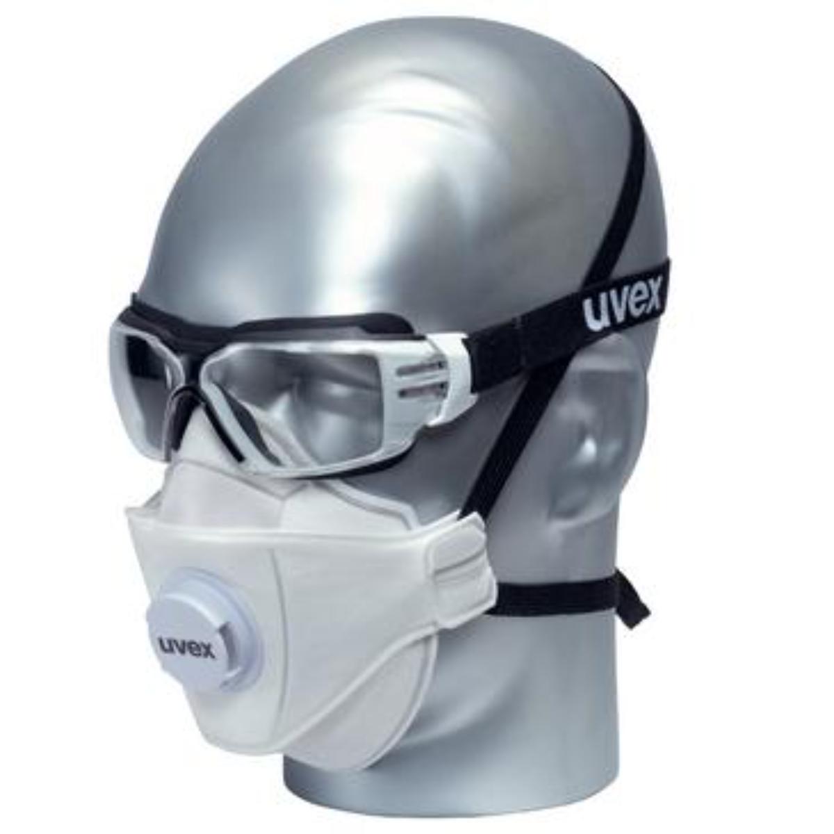 Uvex silv-Air premium 5310 Atemschutzmaske FFP3 - 15 Stück