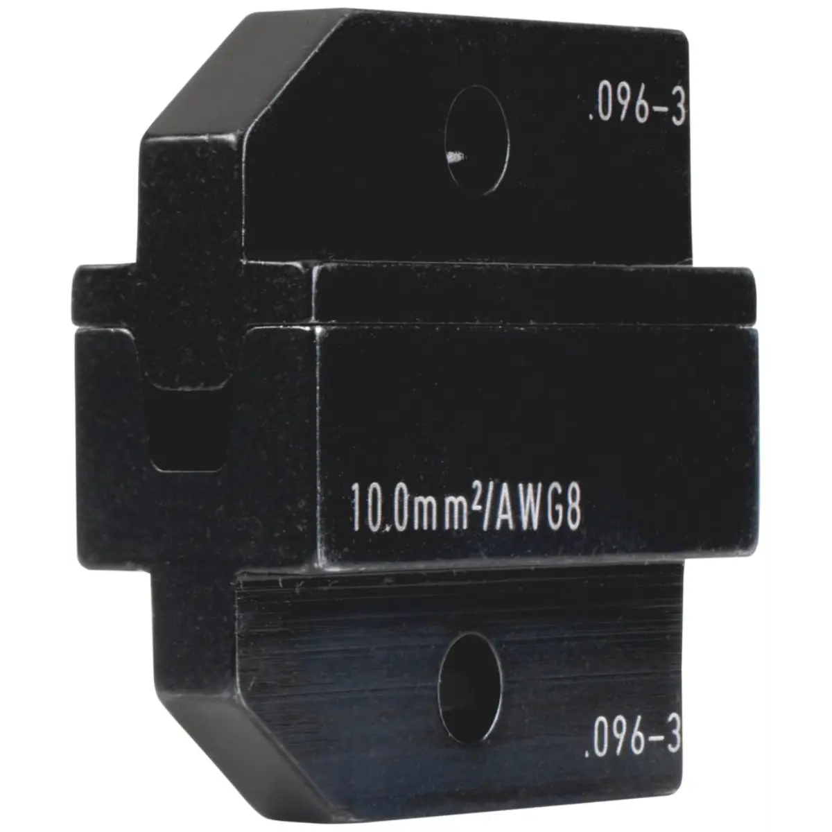 Rennsteig Crimpeinsatz für Aderendhülsen 10,0 mm², Pressbreite 32 mm, Fronteinführung