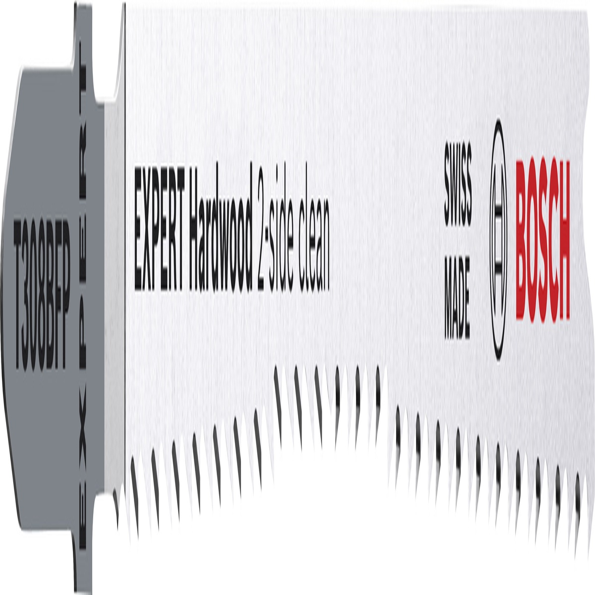 Bosch EXPERT ‘Hardwood 2-side clean’ T 308 BFP Stichsägeblatt, 3 Stück. Für Stichsägen