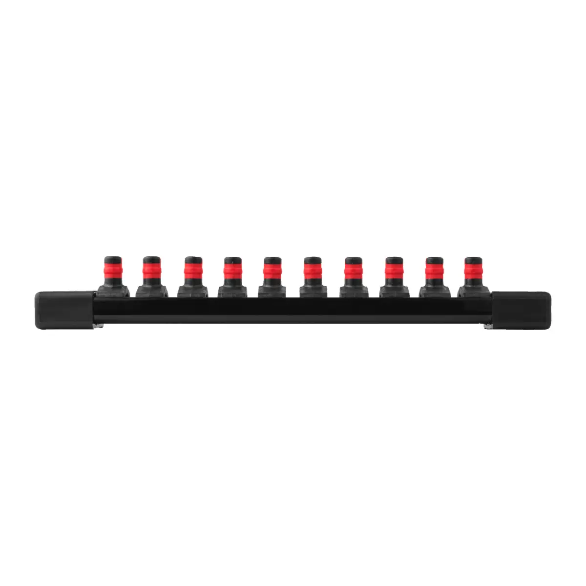 Milwaukee Innensechskant Bit-Steckschlüsseleinsatz metrisch 1/4" kurz Set 10-teilig