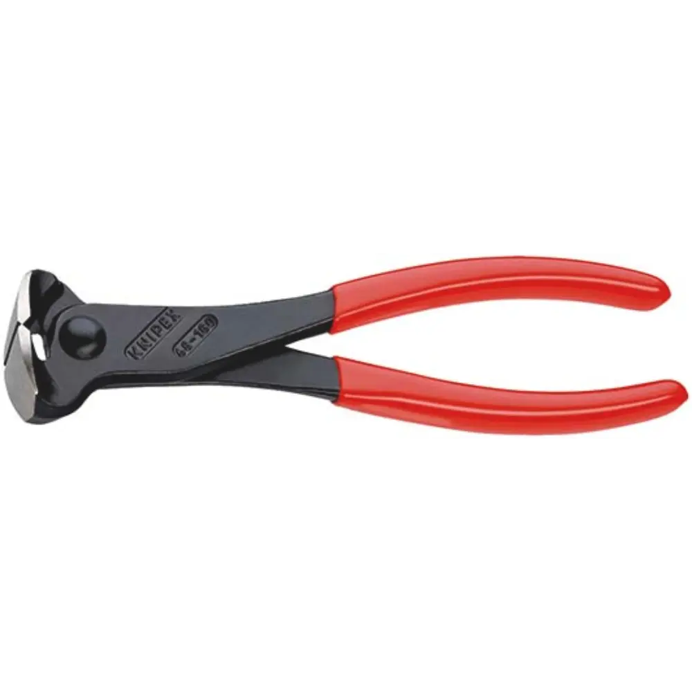 KNIPEX Vornschneider mit Kunststoff überzogen schwarz atramentiert 180 mm
