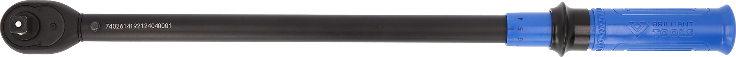 Brilliant Tools 1/2" Ratschen-Drehmomentschlüssel umschaltbar, 60-320 Nm
