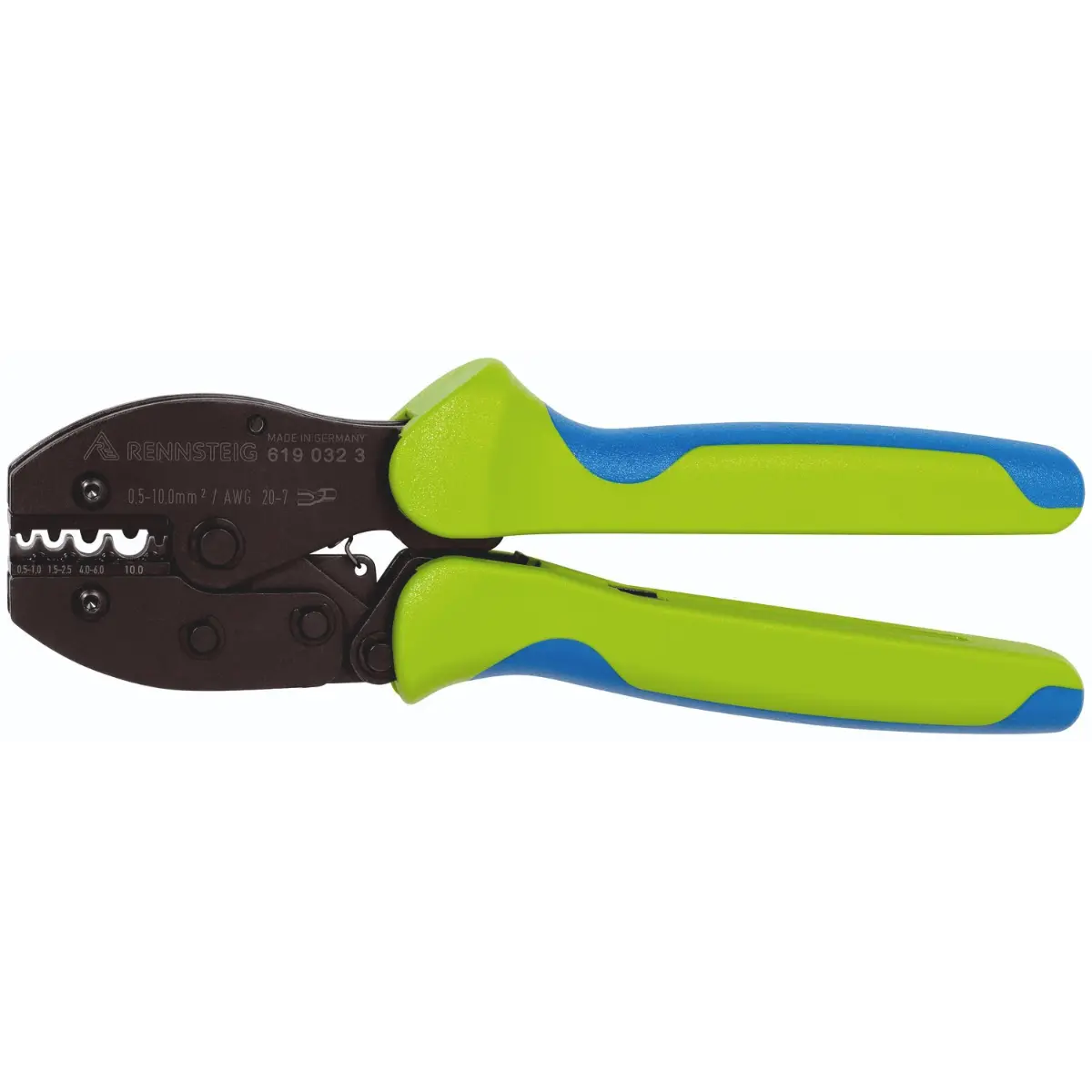 Rennsteig Crimpzange PEW 9 für unisolierte Verbinder 0,5 - 10,0 mm²
