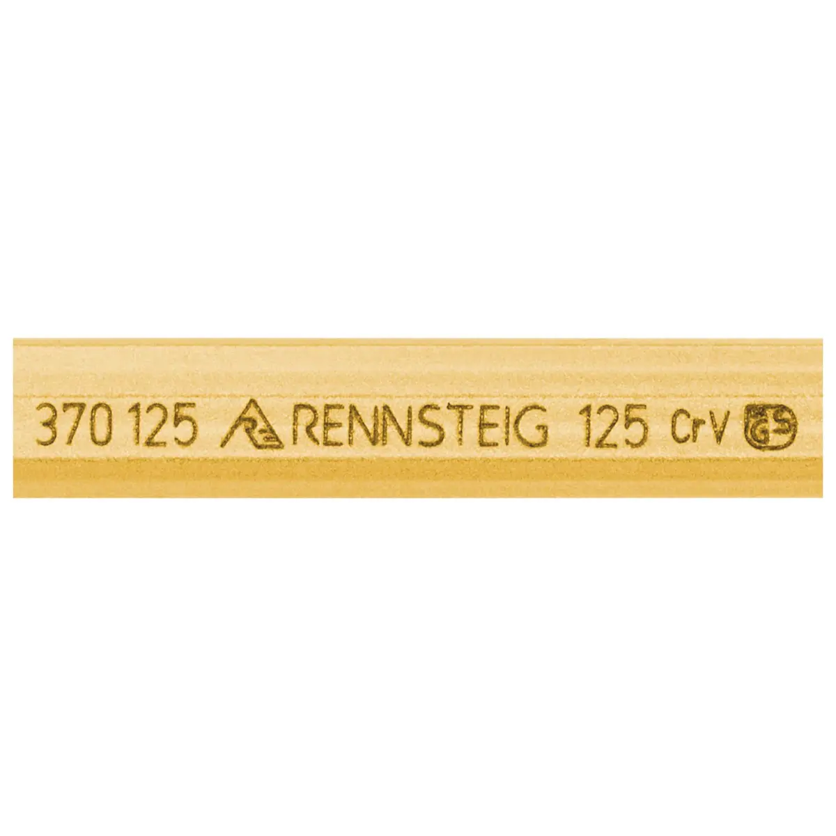 Rennsteig Fliesenmeißel flach 12 x 125 mm, 8-kant 10 mm, poliert