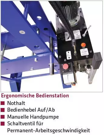 ELMAG Hydraulische Werkstattpresse