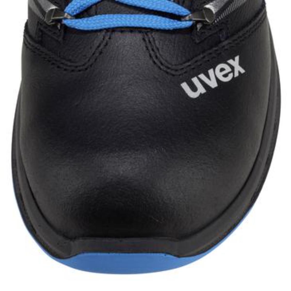 uvex 2 trend Sicherheitsschuh S2 Halbschuh blau-schwarz