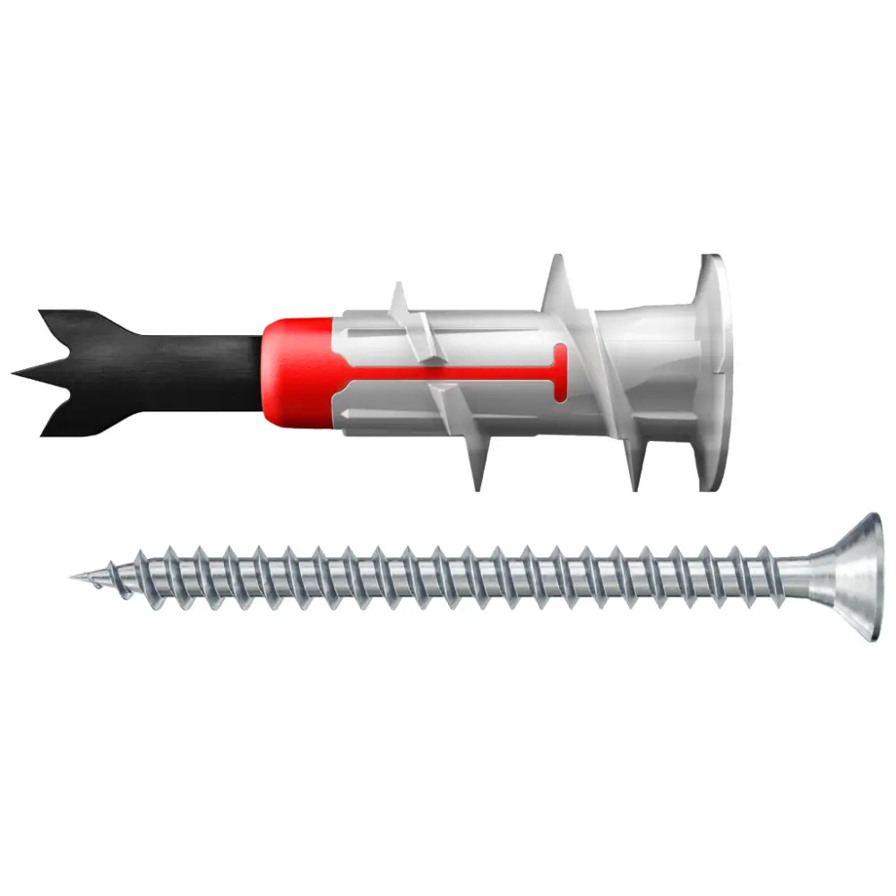 Fischer Gipskartondübel DuoBlade S mit Schraube
