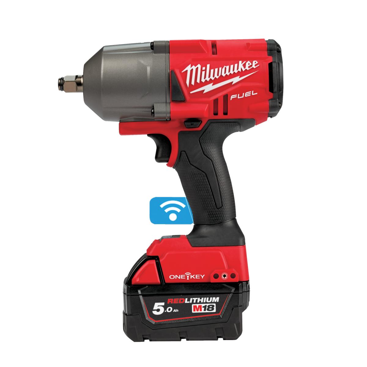 Milwaukee ONE KEY Akku-Schlagschrauber 1/2" Vierkant Sprengring M18 ONEFHIWF12-502X