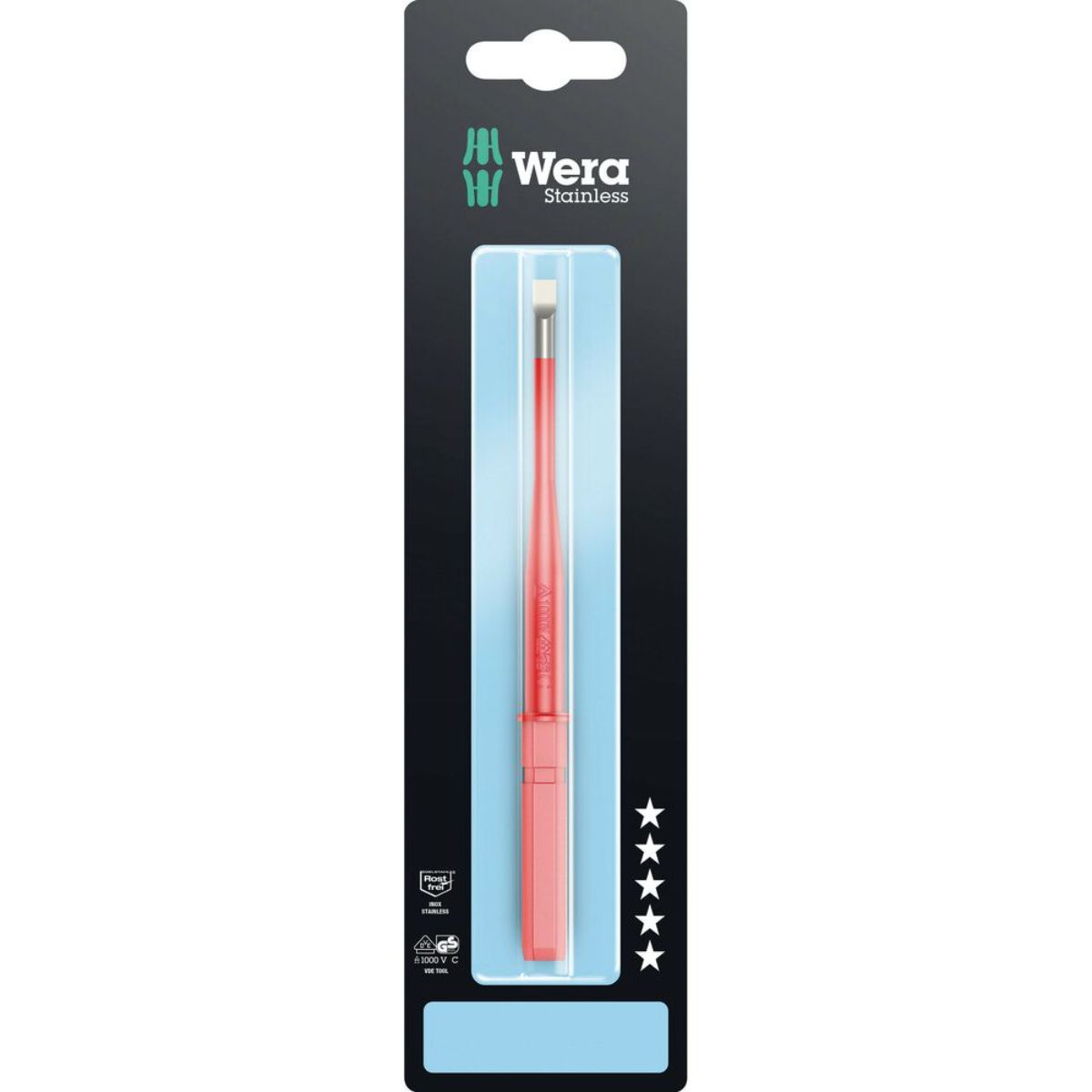 Wera Kraftform Kompakt VDE 3060 iS SB, Edelstahl