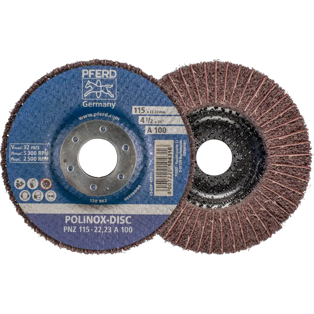 PFERD TOOLS POLINOX Vlies-Schleifdisc PNZ
