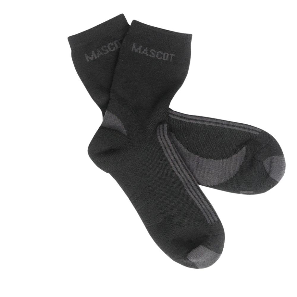 MASCOT Asmara Socken COMPLETE Schwarz / Dunkelanthrazit