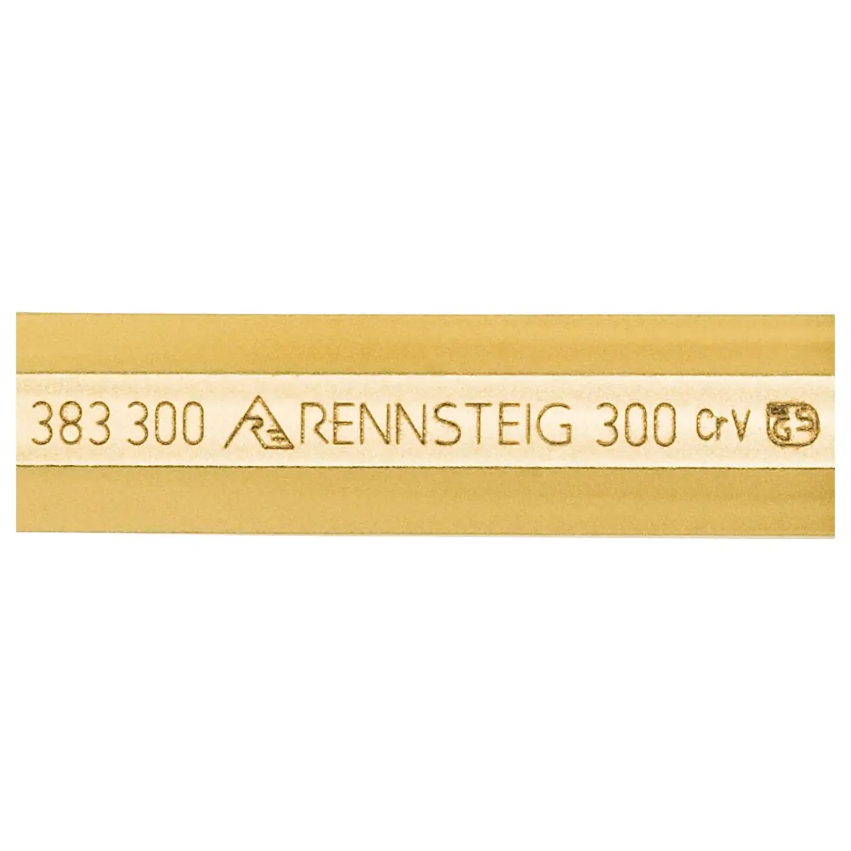 Rennsteig Schlitzmeißel mit Handschutz 30 x 300 mm, 8-kant 18 mm, lackiert