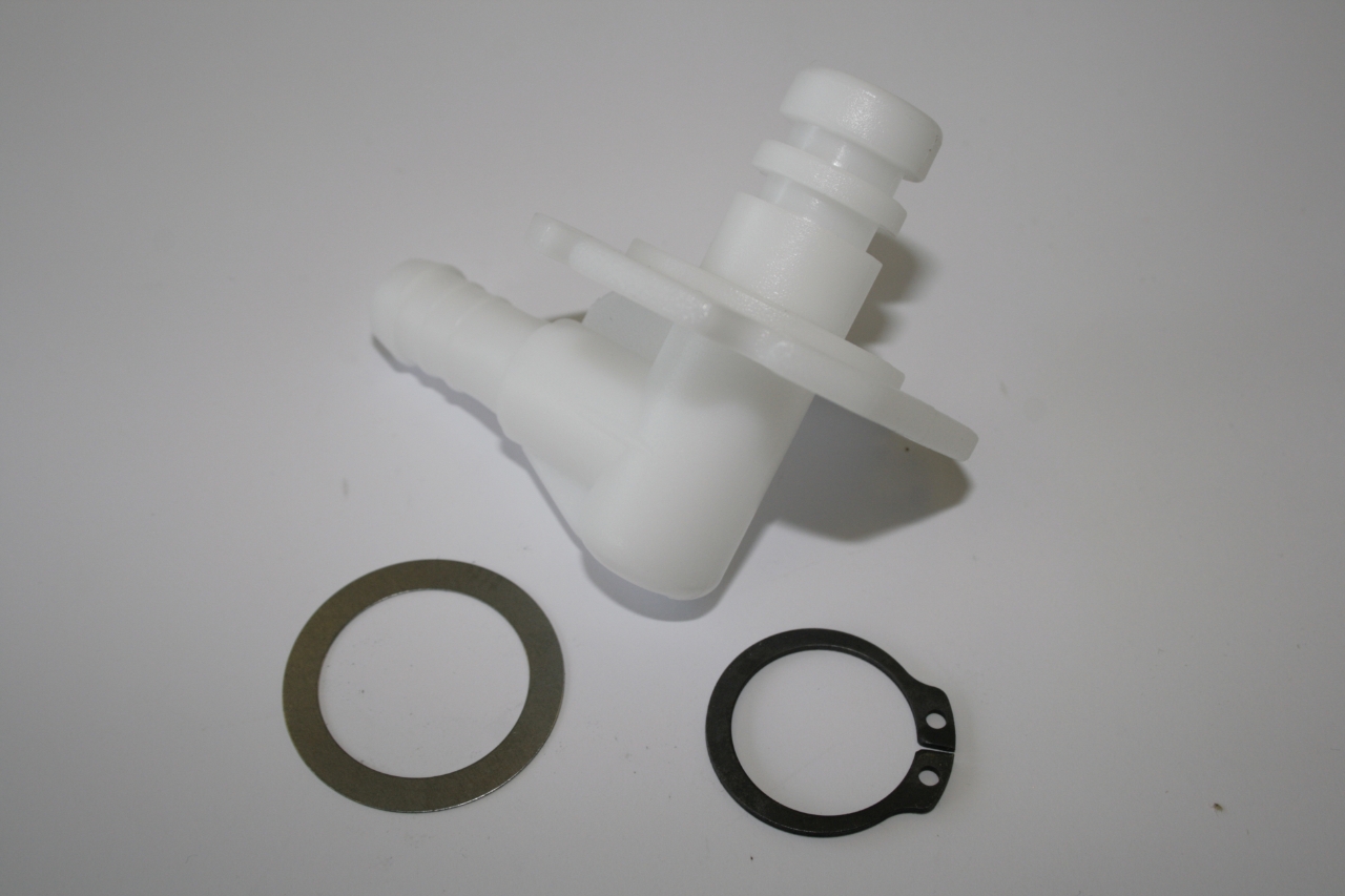 ELMAG PVC-Winkel mit 2xO-Ringe (Nr. 16,22,23)