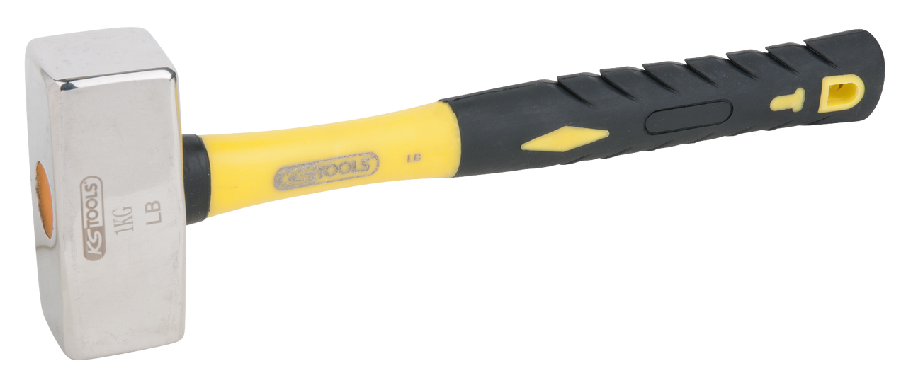 Masse en acier inoxydable KS Tools avec manche en fibre de verre