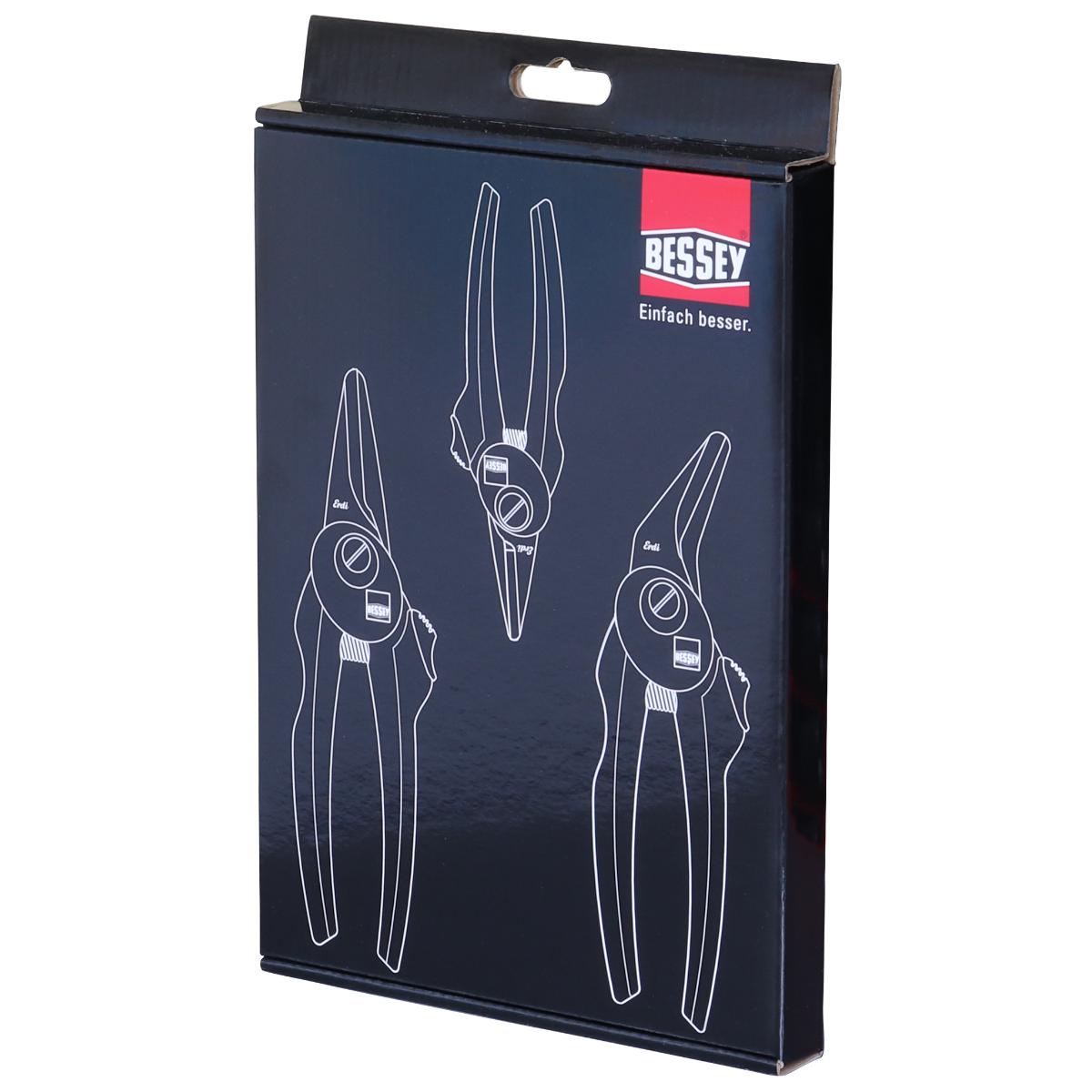 Bessey COMBI-SET-A Black Edition Combischeren D47-2 + D48-2 + D48A-2