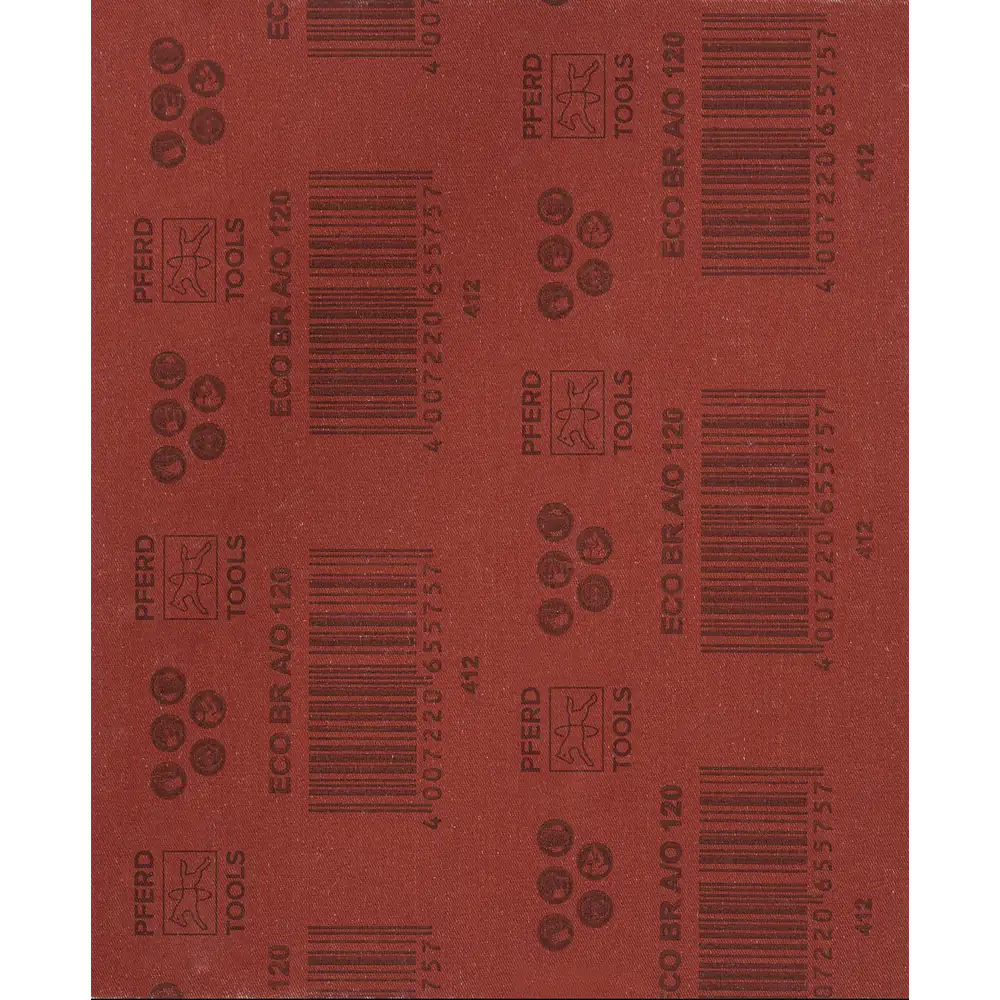 PFERD TOOLS Gewebe Schleifbogen Korund 230x280mm BG ECO BR A150 universell für Holz, Farbe und Lack