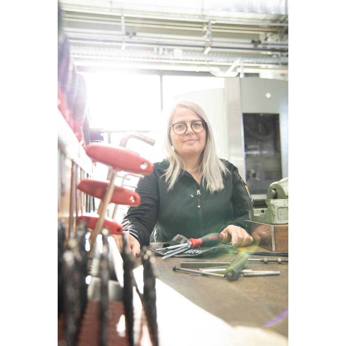 Wiha Schraubendreher mit Wechselklingen Set SYSTEM 6 gemischt 12-teilges Set mit Rolltasche