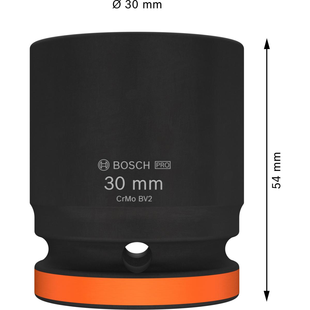 Bosch PRO Impact Socket, 3/4", Standard