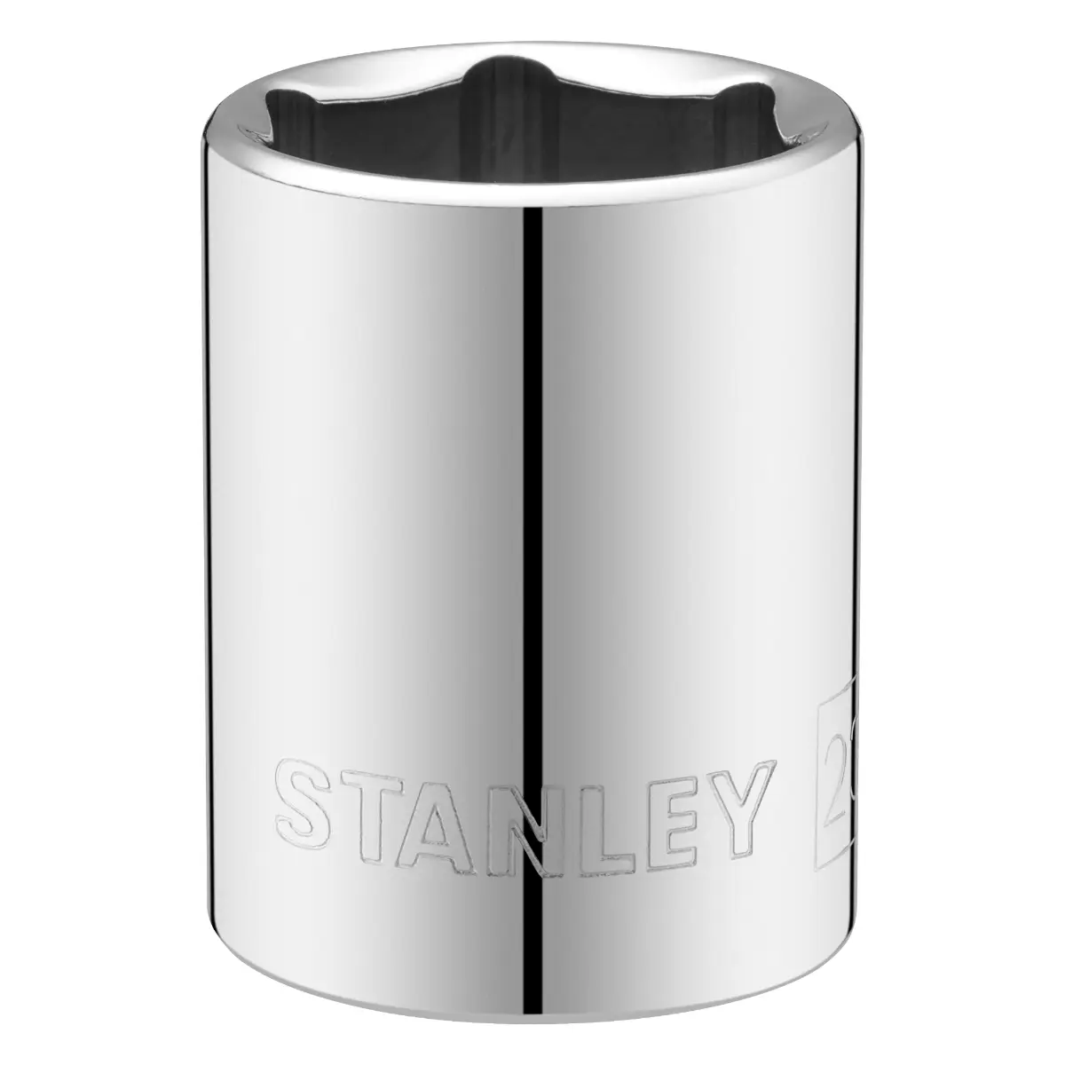 STANLEY 1/2 Zoll 6-Kant Stecknuss 23 mm mit MaxiDrive-Profil