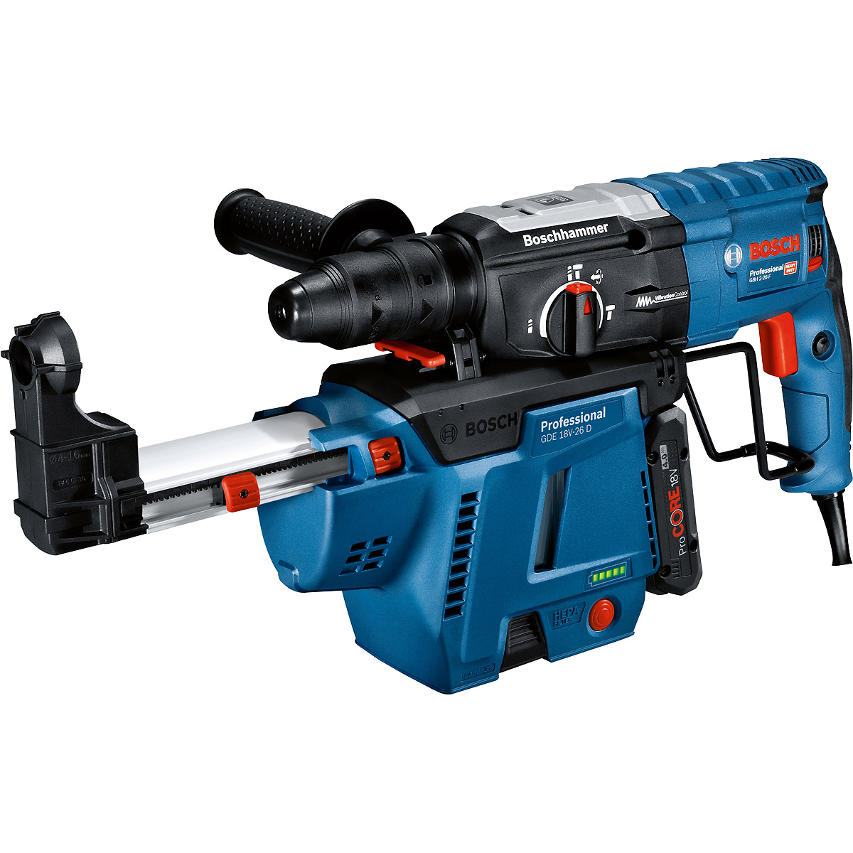 Bosch Akku-Staubsauger GDE 18V-26 D, Solo Version, im Karton