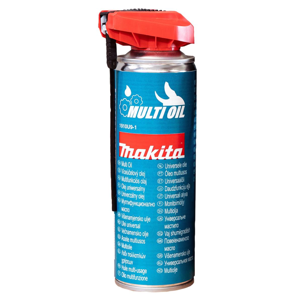 Makita Multiöl Pflegespray 300ml 300 ml, Harz- und Silikonfrei, Multifunktionsöl