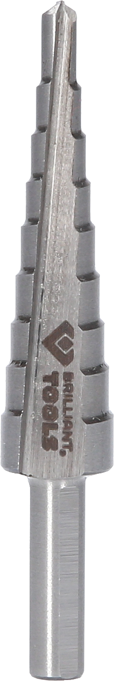 Brilliant Tools Stufenbohrer, Ø 4 - 12 mm