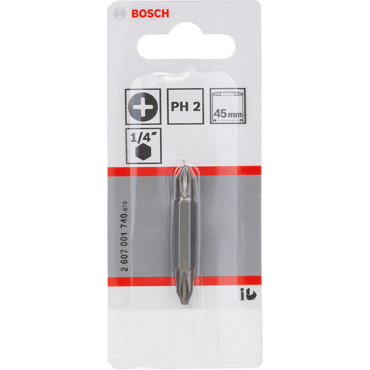 Bosch Doppelklingenbit, PH2, PH2, 45 mm