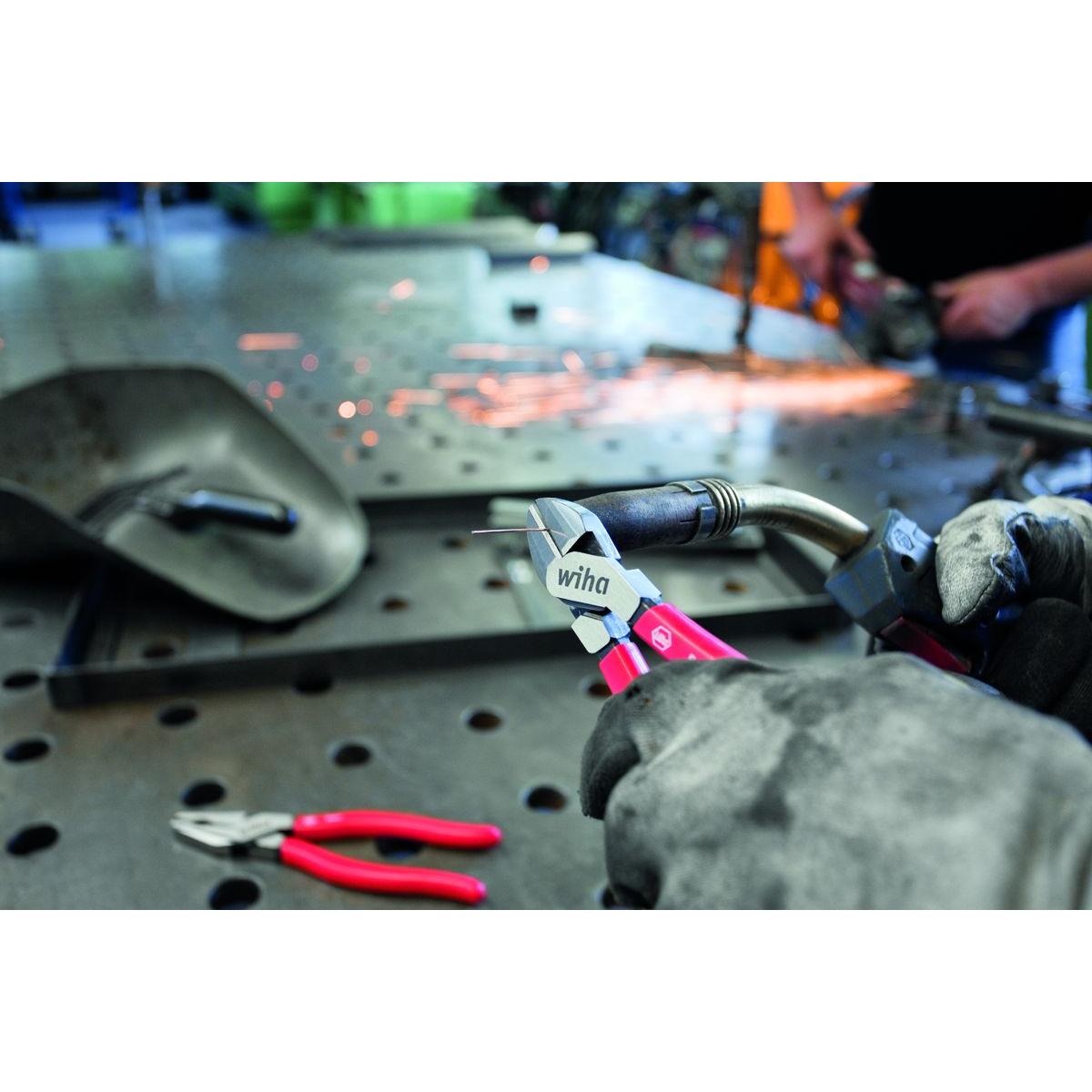 Wiha Zangen Set Classic Kombi-, Flachrundzange, Seitenschneider 3-teilges Set