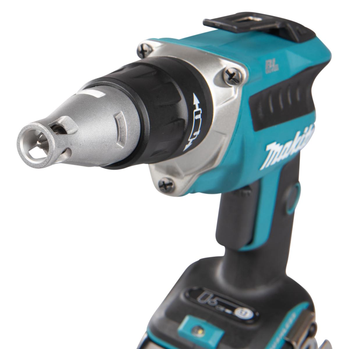 Makita Akku-Schnellbauschrauber LXT 18V mit Magazinvorsatz - DFS452TJX2
