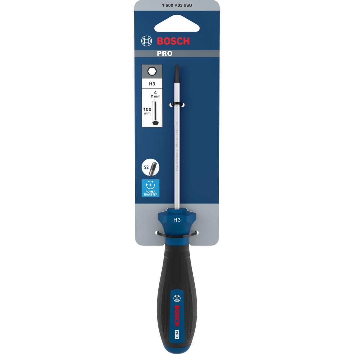 Bosch PRO Schraubendreher H3 x 100 mm