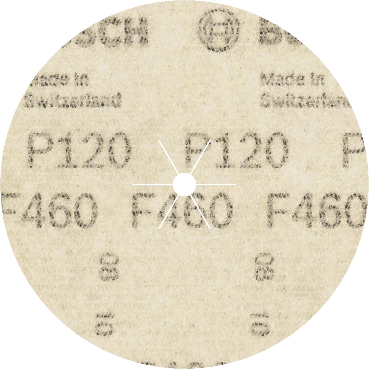 Bosch PRO Schleifblatt-Set F460 Expert for Wood and Paint, 125 mm, 5er-Pack