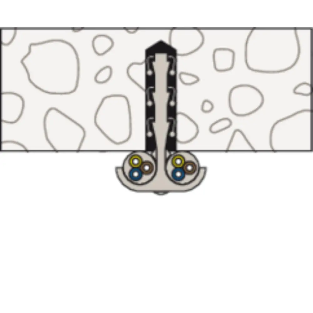 Fischer Steckfix SF plus Einzelschelle ES 10