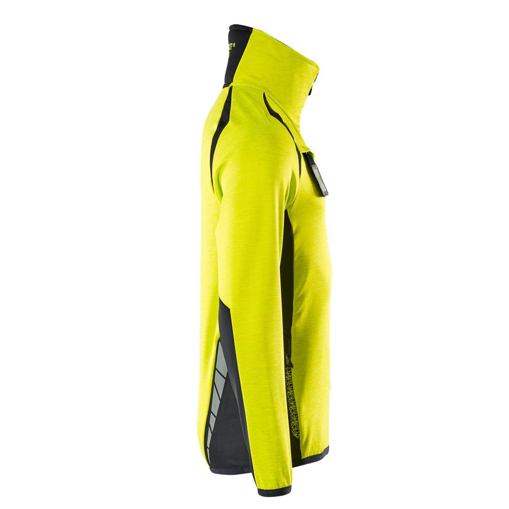 MASCOT Herren Fleecepullover mit kurzem Reißverschluss ACCELERATE SAFE