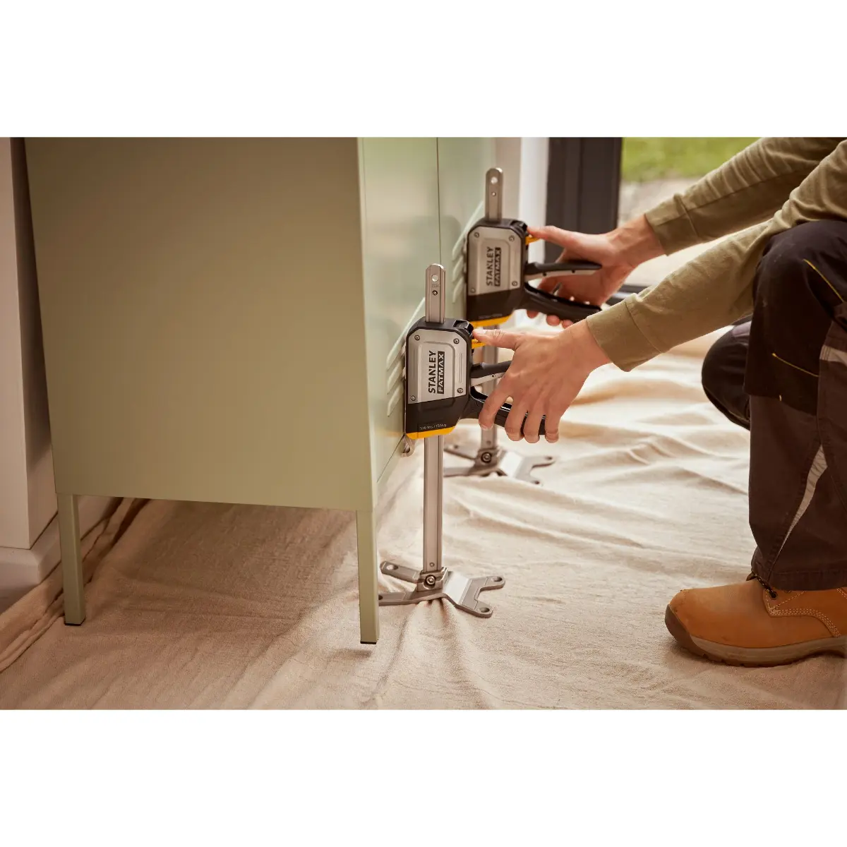 STANLEY Tradelift Universal Einhand-Montagewerkzeug zum Heben und Spannen (einzeln)