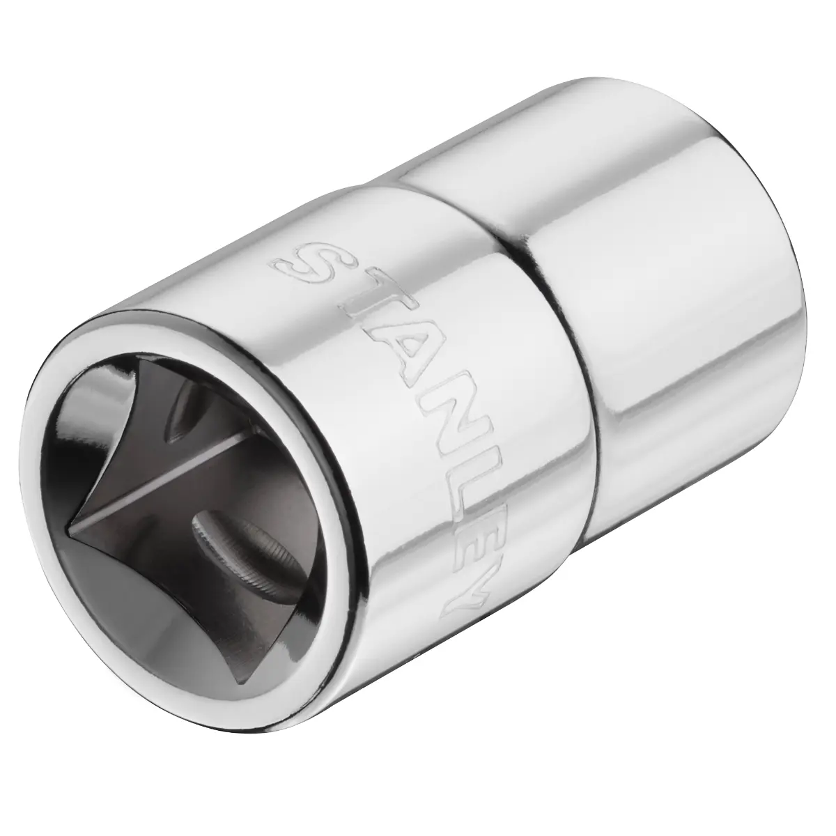 STANLEY 1/2 Zoll 6-Kant Stecknuss 16 mm mit MaxiDrive-Profil