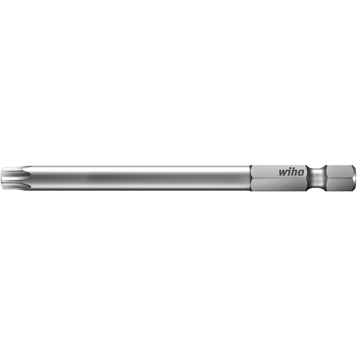 Wiha Bit Professional 90 mm TORX Tamper Resistant (mit Bohrung) 1/4 zoll E6,3 - 5 Stück