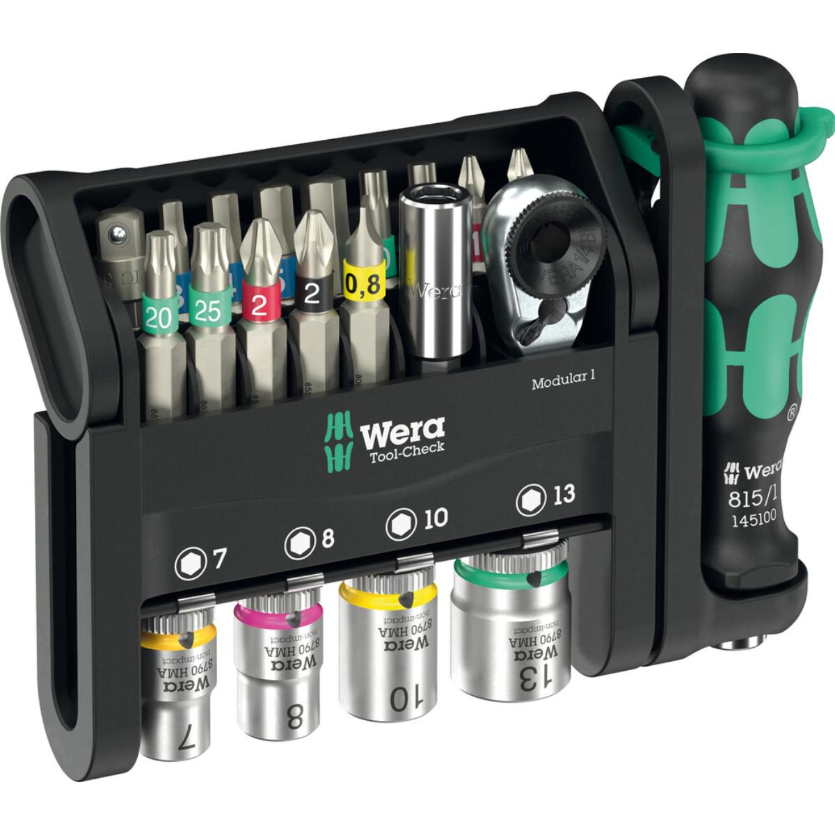 Wera Tool-Check Modular 1, 21-teiliges Set