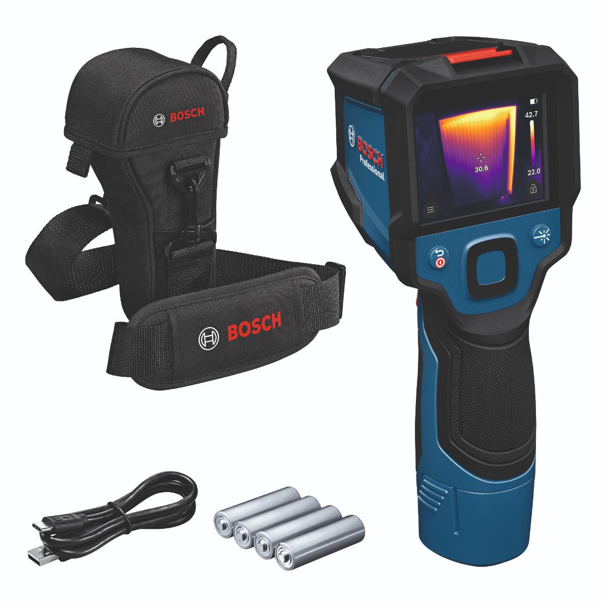 Bosch Wärmebildkamera GTC 12V-450-13, AA1 Alkaline Akku-Adapter, 4 x 1,5 Batterie (AA)