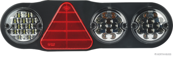 HERTH&BUSS Heckleuchte, LED, 12V/24V