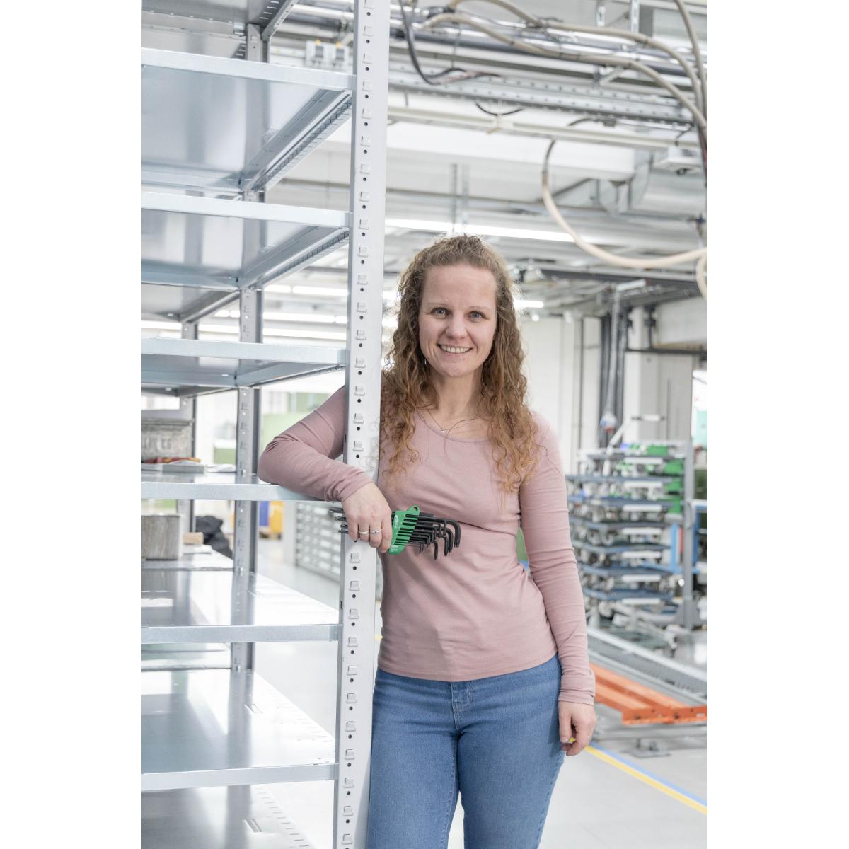 Wiha Stiftschlüssel Set im ProStar Halter TORX 13-teilges Set schwarzoxidiert in SB-Kartonverpackung