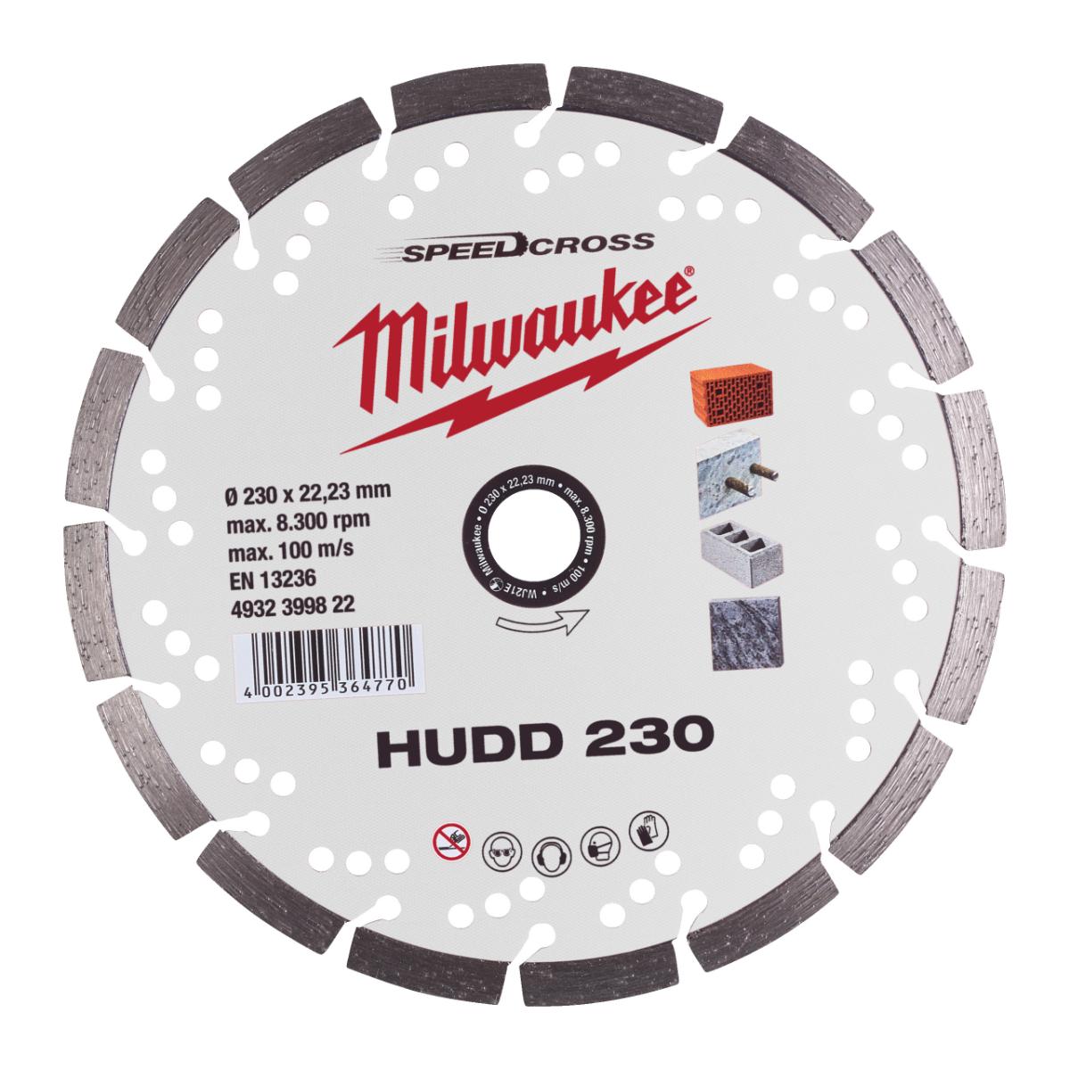 Milwaukee - DIAMANT-TRENNSCH. SPEEDCROSS HUDD230 - 4932399822