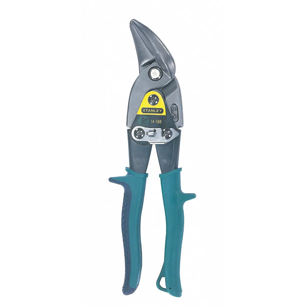 STANLEY FATMAX Blechschere 250 mm rechtsschneidend (grün), mit Durchlauf