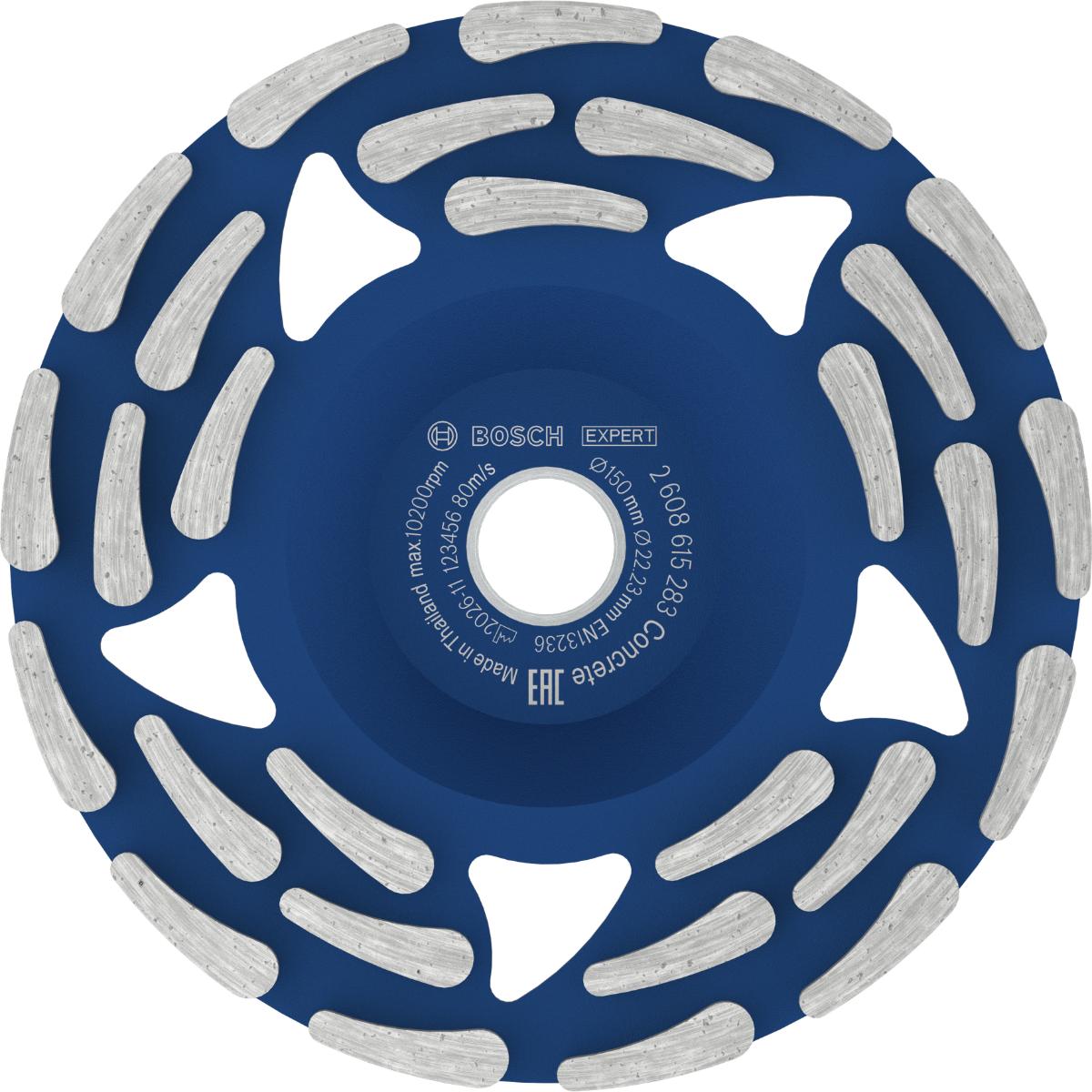 Bosch EXPERT Concrete Topfscheibe long life, 150×22,23×5 mm