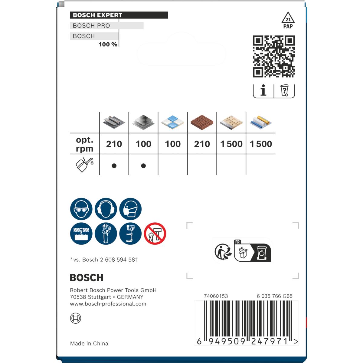 Bosch EXPERT Multi Material Power Change Plus-Lochsäge, 83 x 60 mm