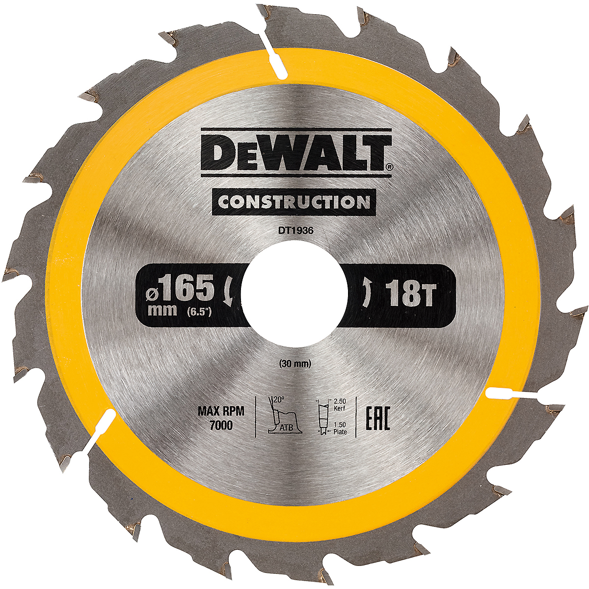 DEWALT XR EXTREME Kreissägeblatt Handkreissäge Extra schnelle Schnitte