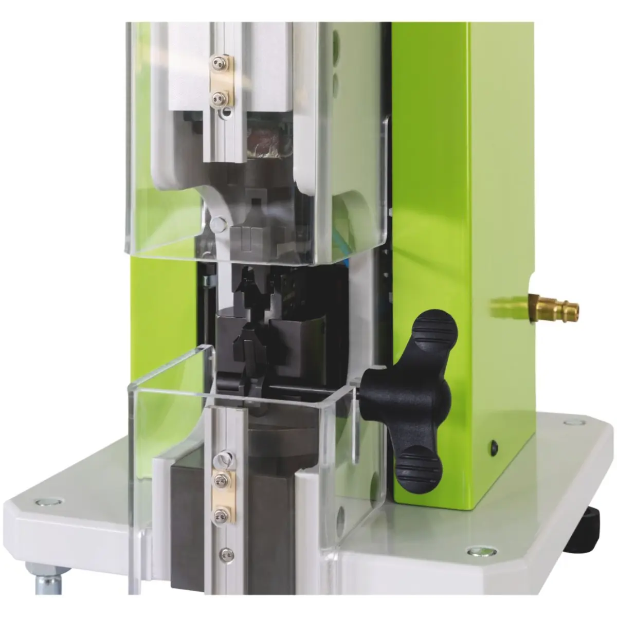 Rennsteig Crimpmaschine CM 25-2 mit Crimpeinsatz für geschirmte Steckverbinder Y-Con – Yamaichi