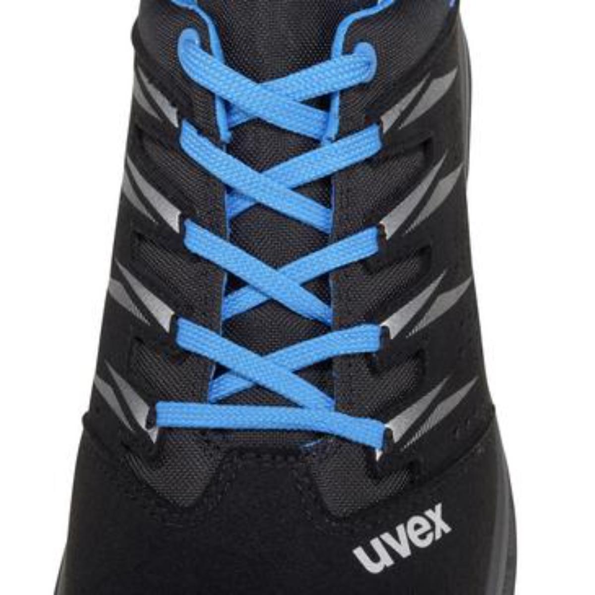 uvex 2 trend Sicherheitsschuh Halbschuhe S1 blau-schwarz