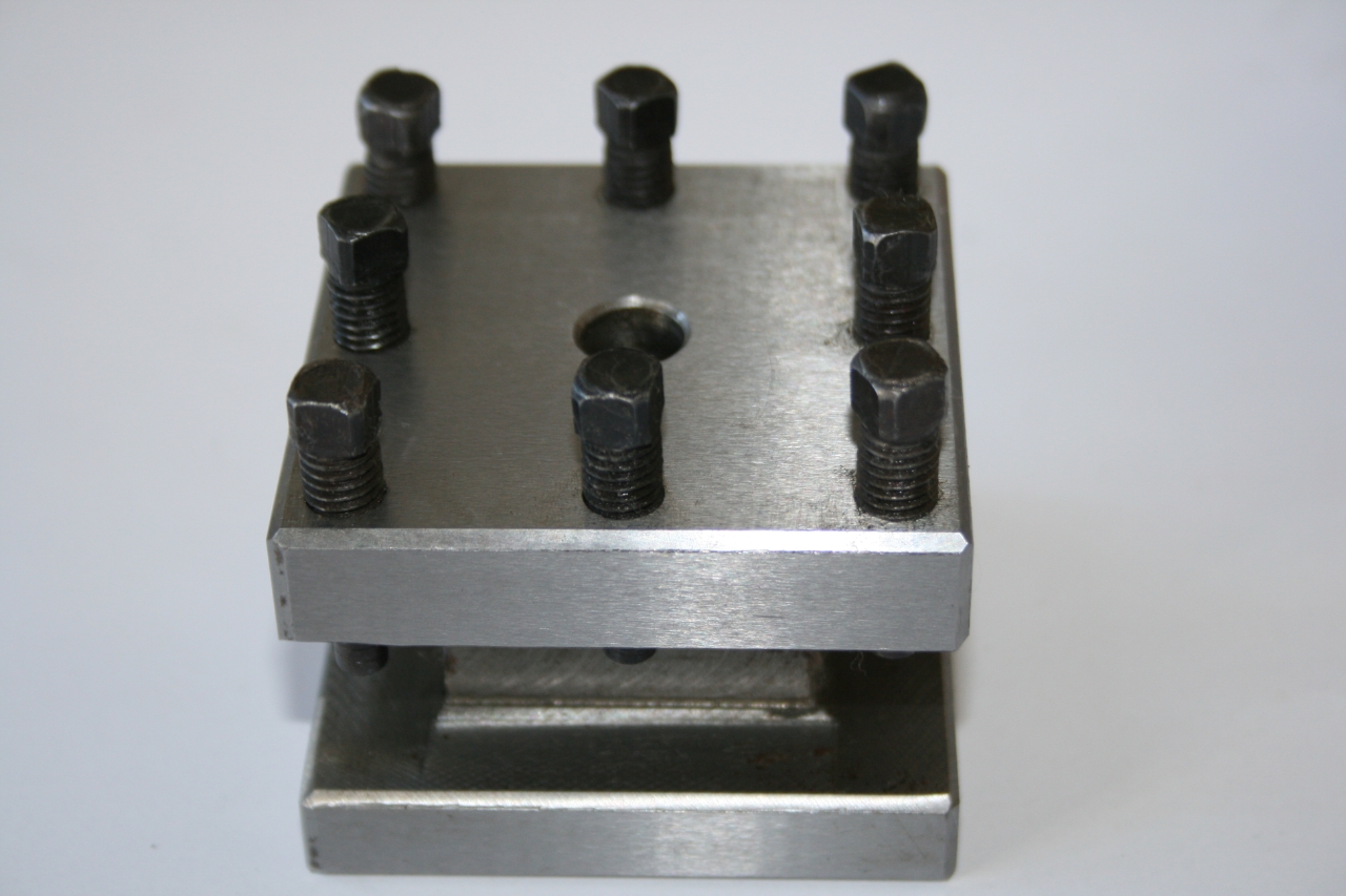 ELMAG Stahlhalter mit 8 Schrauben kompl. Nr. 9+2